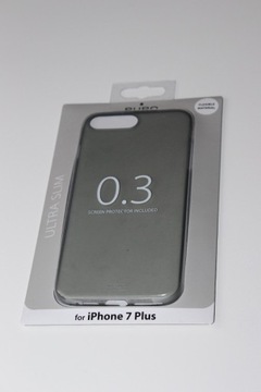 Etui, Case do iPhone 7 srebrny + szkło