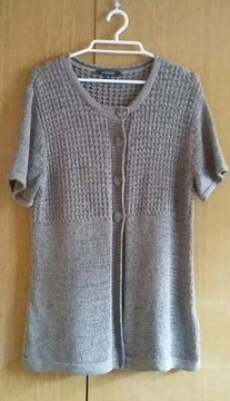 Sale JASNOSZARA TUNIKA XXXL/18 DZIANINA ADAGIO