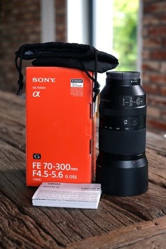 Obiektyw Sony FE 70-300 mm f/4.5-5.6 G OSS 