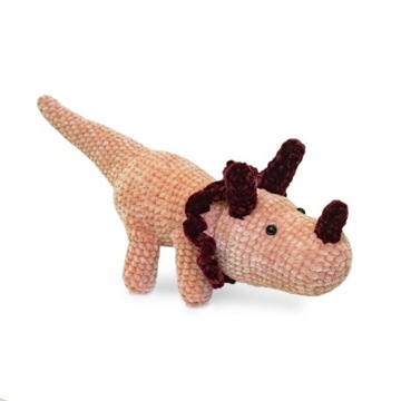 Maskotka szydełko amigurumi dinozaur handmade