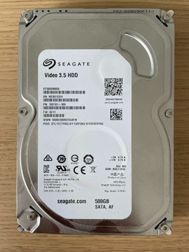 Dysk 3,5" Seagate Video 500 GB