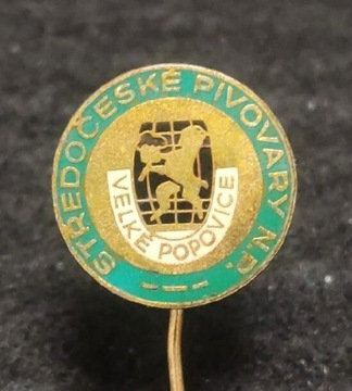 Kozel - Browar Velké Popovice - przypinka odznaka
