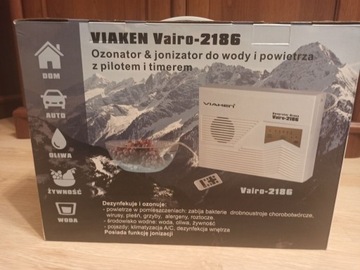 Ozonator & Jonizator do wody i powietrza z pilotem