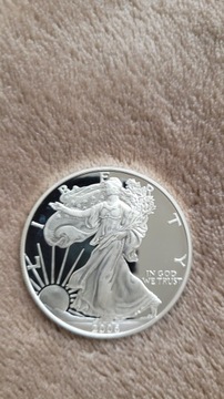 Srebrna moneta Amerykański Srebrny Orzeł 2006
