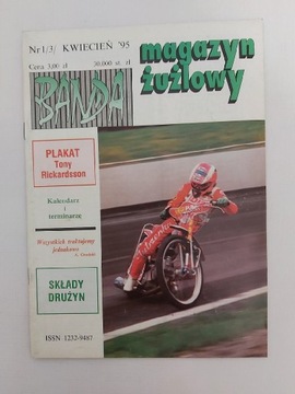 Magazyn żużlowy BANDA nr.1 1995r.