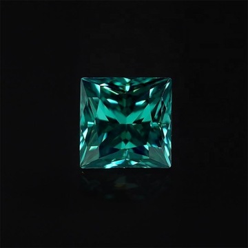 Diament Moissanit Księżniczka 5,5x5,5mm-1CT VVS1-D