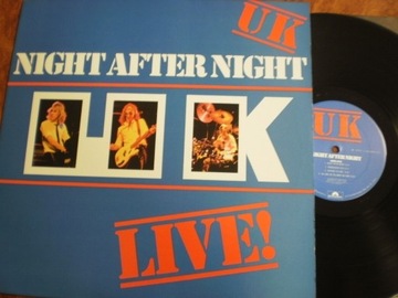 U.K. Night After Night I wyd. UK