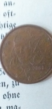 5 euro cent 2008 Francja 