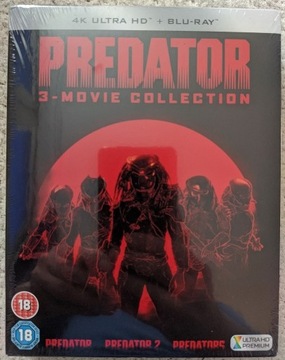Predator Trylogia - 3 filmy [4K UHD Blu-Ray][PL]
