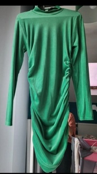 Sukienka zielona na codzień 