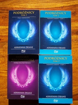Komplet 4 ksiązek Podróżnicy ashayana 