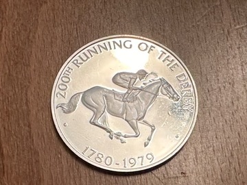 Srebrna moneta srebro 925 DERBY 200 