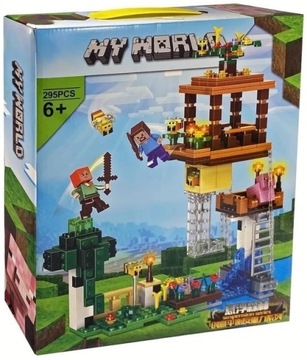 Klocki MY WORLD 6031 jak MINECRAFT + plakat