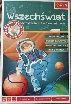 Wszechświat gra edukacyjna Trefl