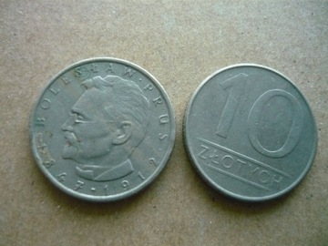 10 zł, Bolesaw Prus 1984r, i druga 1988r.