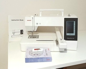 Hafciarka Janome MC550E oraz Digitizer MBX v5.5