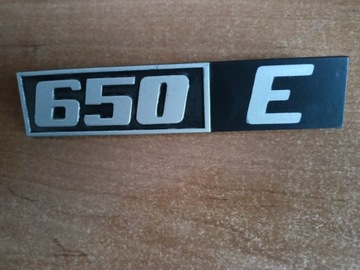 Emblemat 650 E Fiat 126p ORYGINAŁ z PRL