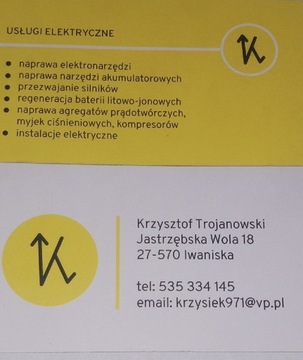 Usługi elektryczne instalacje elektryczne 