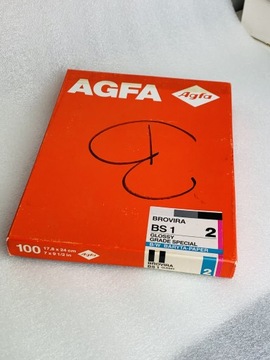 Papier fotograficzny agfa brovira 17,8x24 BS1 glossy garde special