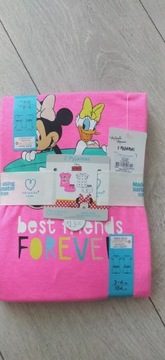 Piżamki dziewczęce 104 Disney Minnie Primark nowe