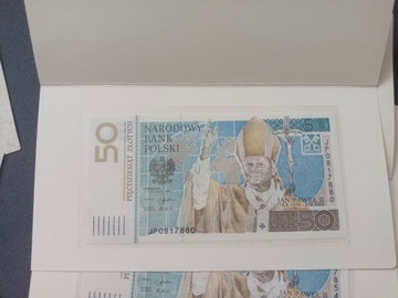 50 złotych Jan Paweł II banknot z 2006 