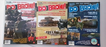 DO BRONI!   magazyn historyczny 3 szt