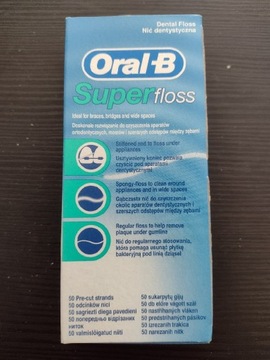 Oral-B Super floss nici dentystyczne 