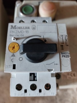 Wyłącznik silnikowy nadprądowy Moeller PKZO-16