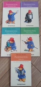 Michael Bond Paddington  5 książek jęz. Angielski