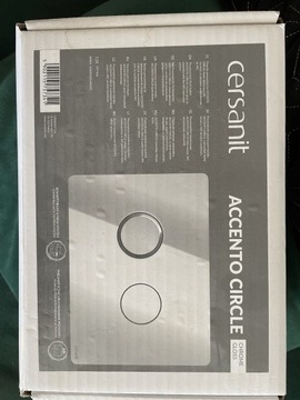 Przycisk spłukujący pneumatyczny Cersanit Accento Circle
