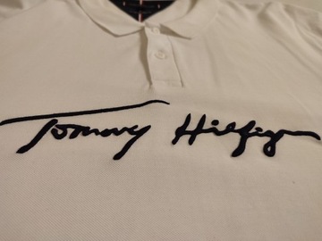 Koszulka polo Tommy Hifiger XXXL biała