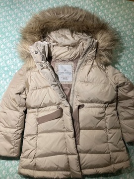 Piękna, jak nowa zimowa kurtka od Zara 116 cm
