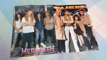 Plakat z BRAVO - Megateth, Queen, Madonna