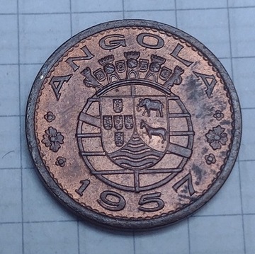 (176) Angola 50 centavo 1957