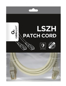 Kabel rj45 patchcord 1,5m pozłacane styki! Nowe