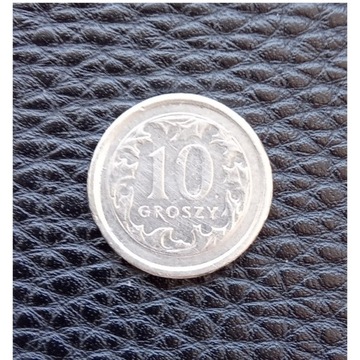 Moneta 10 groszy z 2000 roku kolekcja