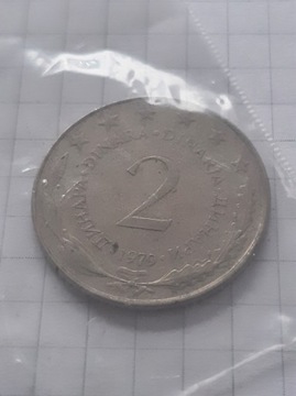 2 dinary  Jugosławia  1979 r. Y12