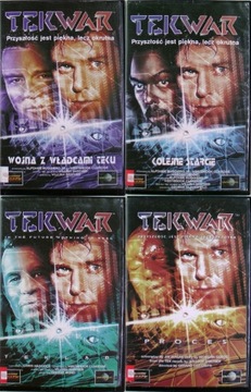 Tekwar na 4 kasetach VHS