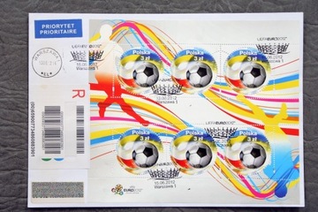 FDC Ark 4422 UNIKAT EURO 2012