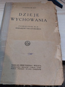 Dzieje wychowania, 1926 (antyk)