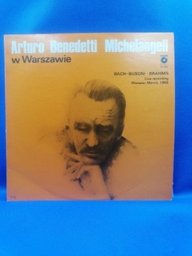 Arturo Benedetti Michelangeli W Warszawie Vinyl