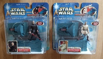 Star Wars: Obi-Wan i Darth Tyrannus Force Flipping