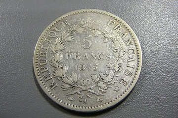 Francja 1875 , 5 Francs