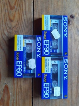 Kasety Audio Sony EF90 , EF60 