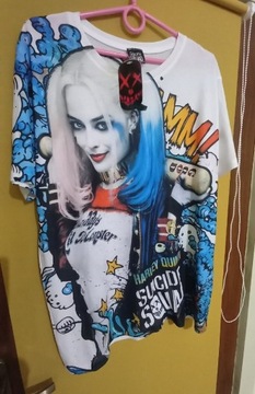 Koszulka Harley Quinn Suicide Squad rozmiar L