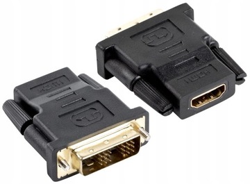 Adapter HDMI-DVI-D Lanberg AD-0013-BK