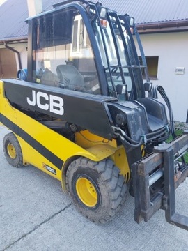 Wózek widłowy teleskopowy gaz JCB Teletruk