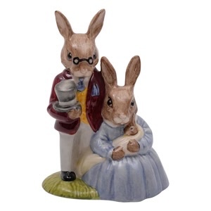 Royal Doulton Bunnykins Father,Mother, #61