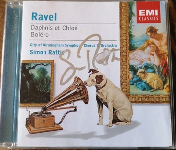 Simon Rattle conducts Ravel - album z autografem