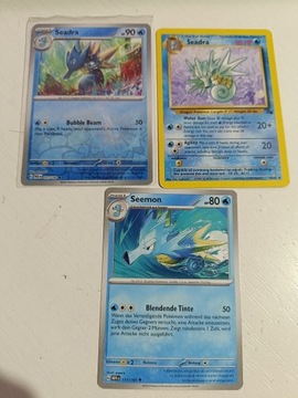 Karty Pokemon Seadra